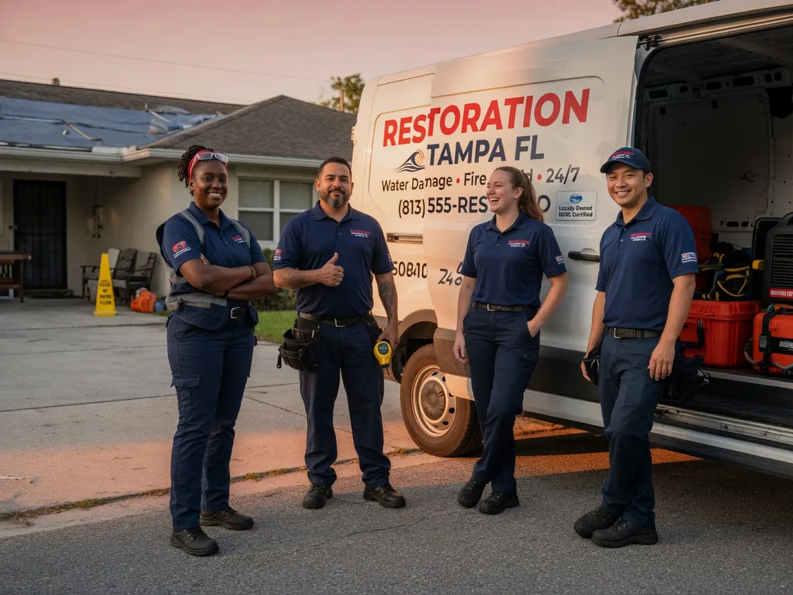 Water Damage Restoration company in Emden, IL