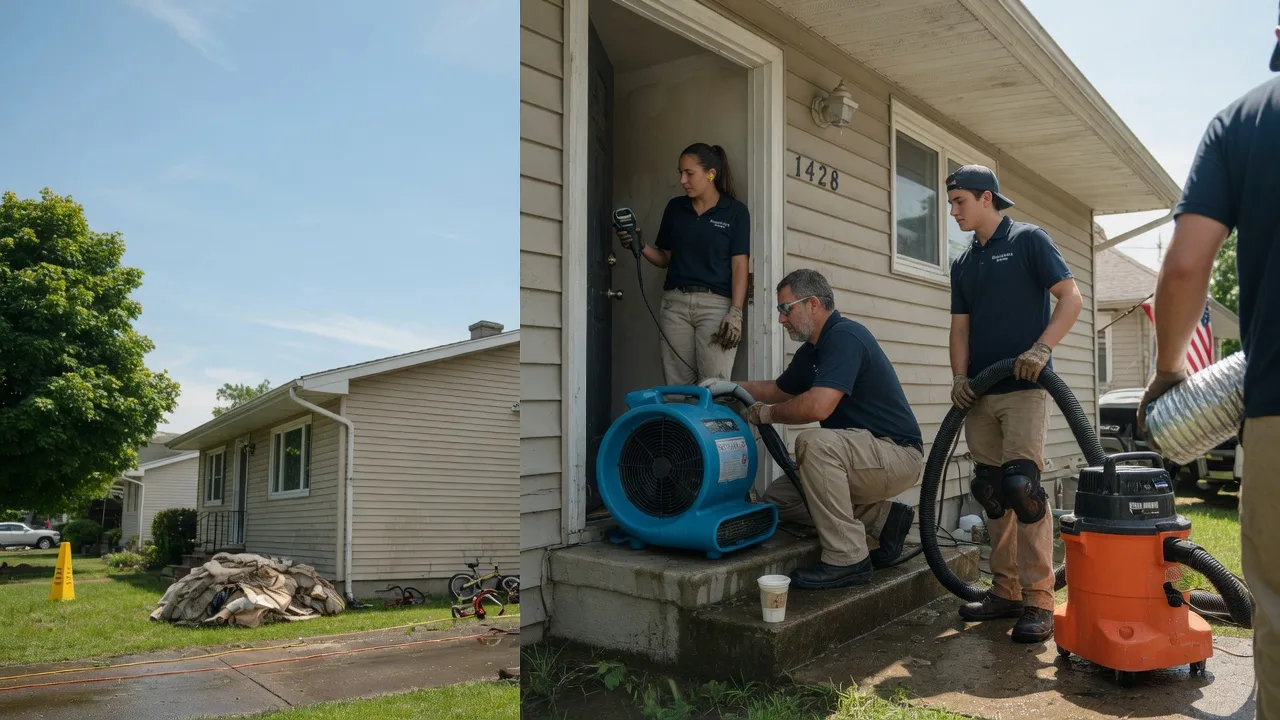 Water Damage Restoration in Emden, IL near me